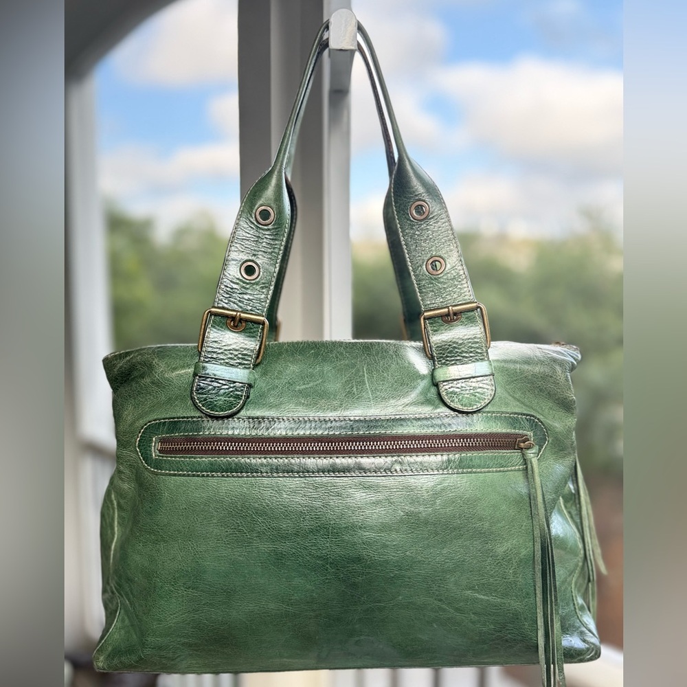 Vintage Belen Echandia Luxury Leather Tote/Handbag